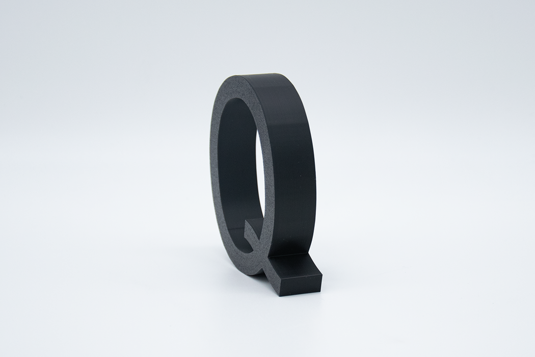Letra 3D Negro
