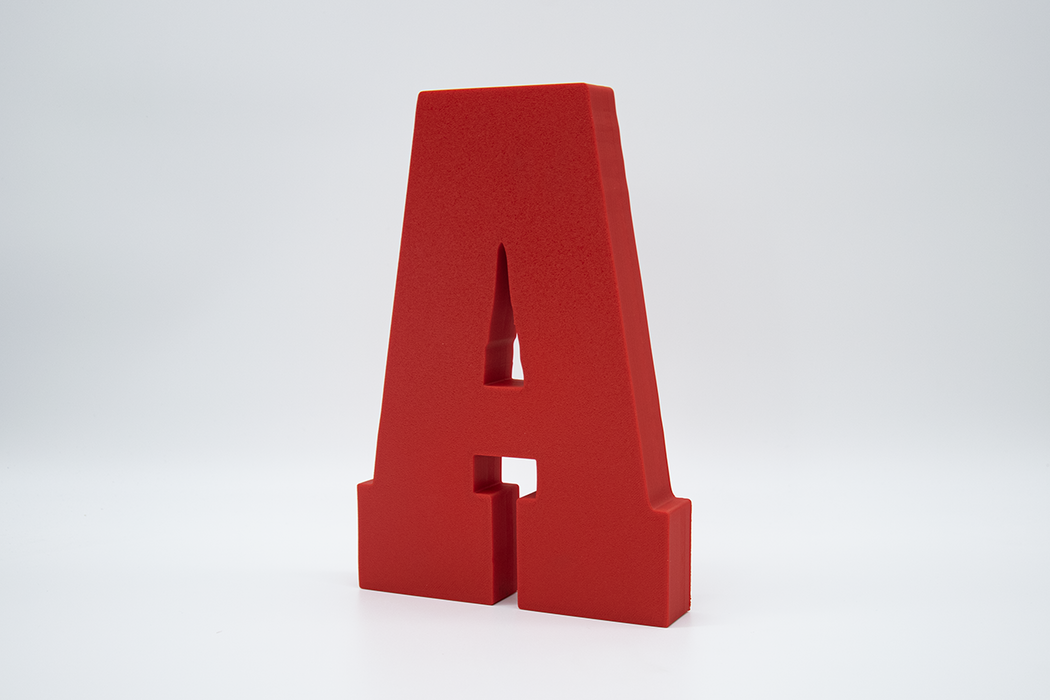 Letra 3D Rojo