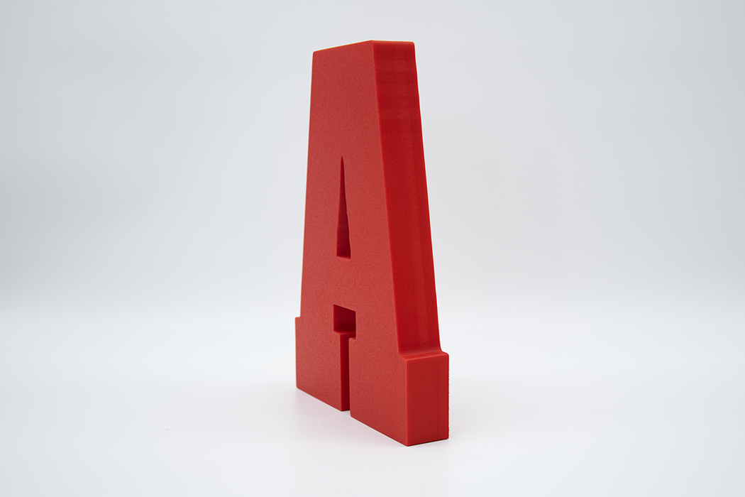 Letra 3D Rojo
