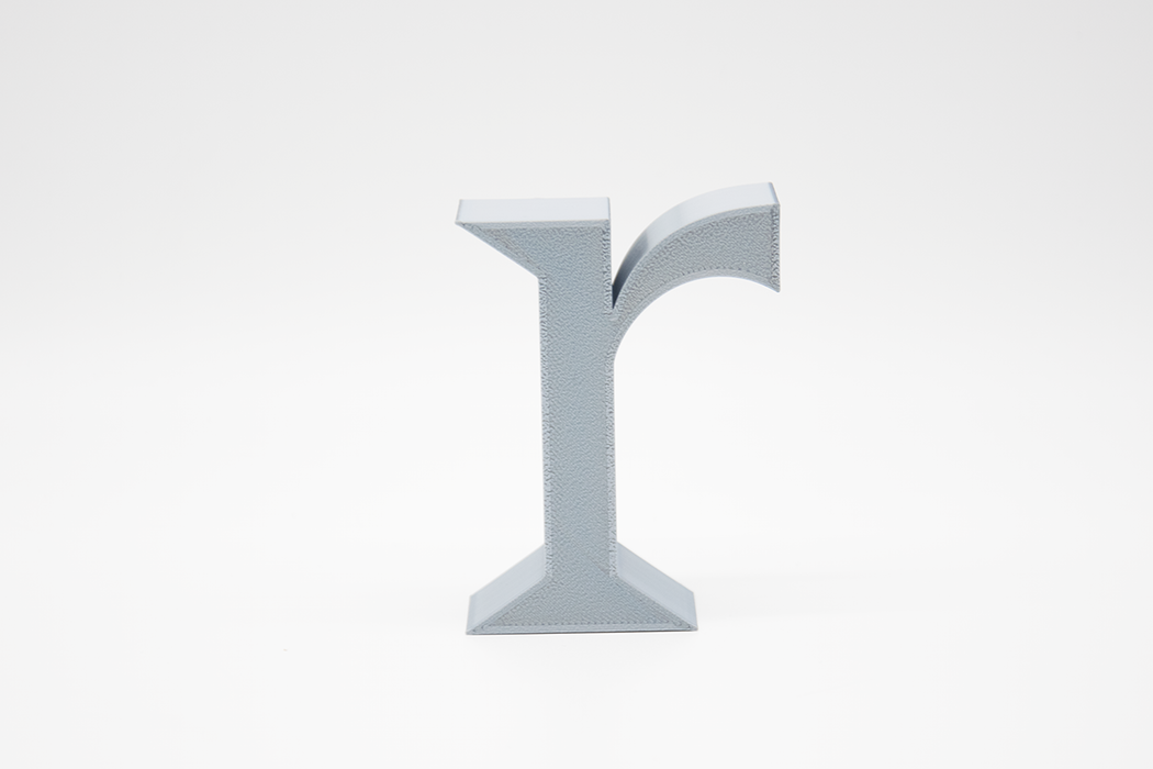Letra 3D Plata