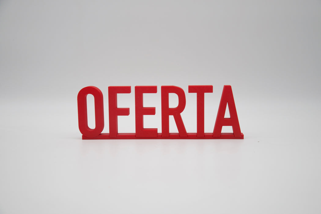 OFERTA Rojo