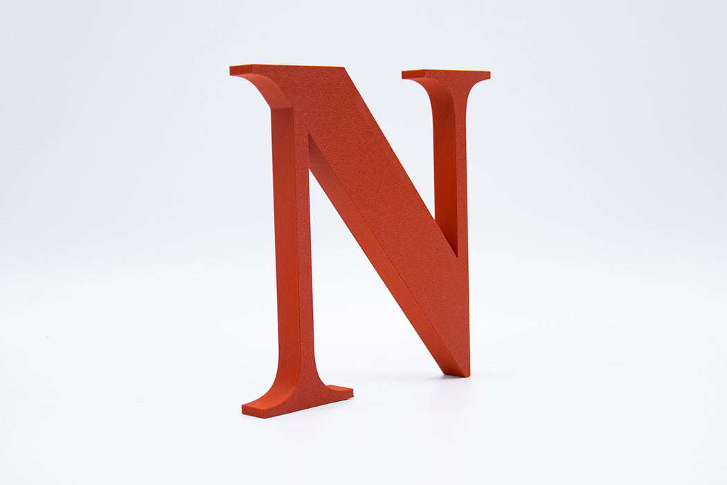 Letra 3D Caoba