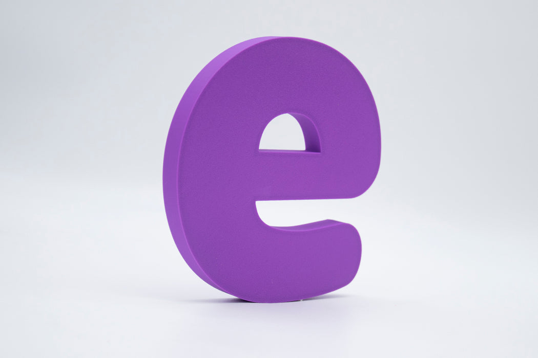 Letra 3D Morado