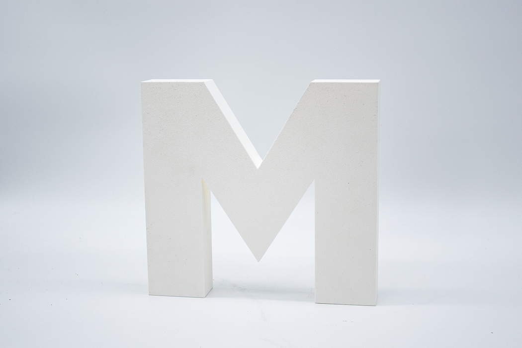 Letra 3D Blanco