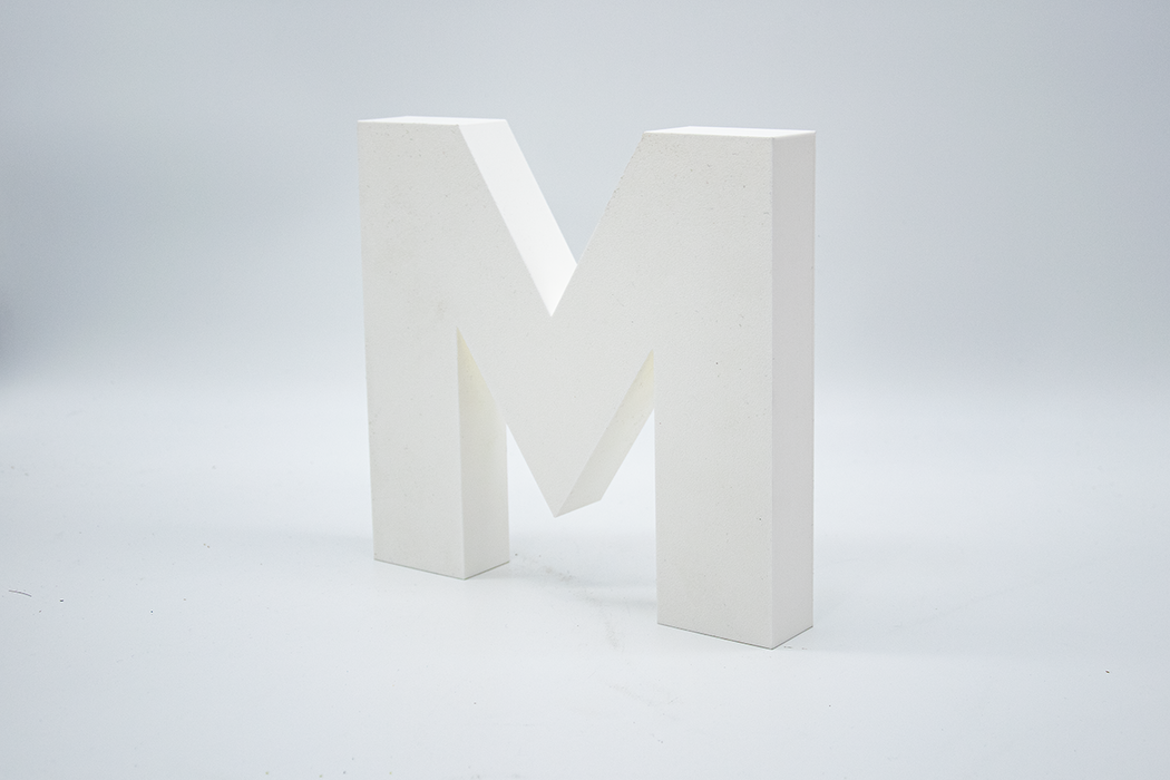 Letra 3D Blanco
