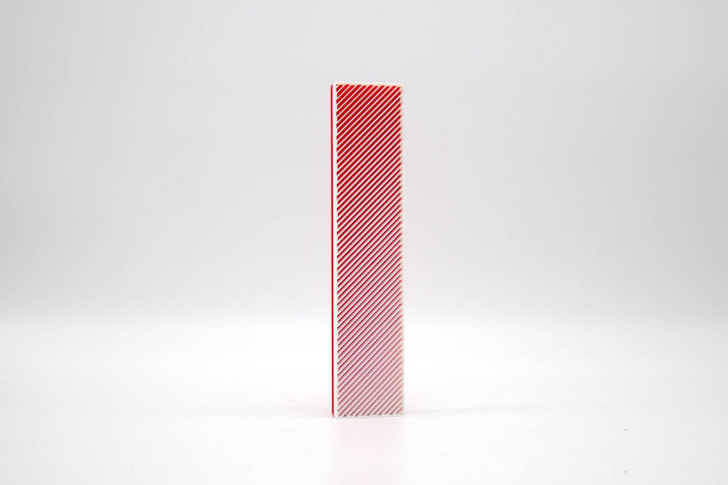 Letra 3D Blanco-Rojo Let´s Color