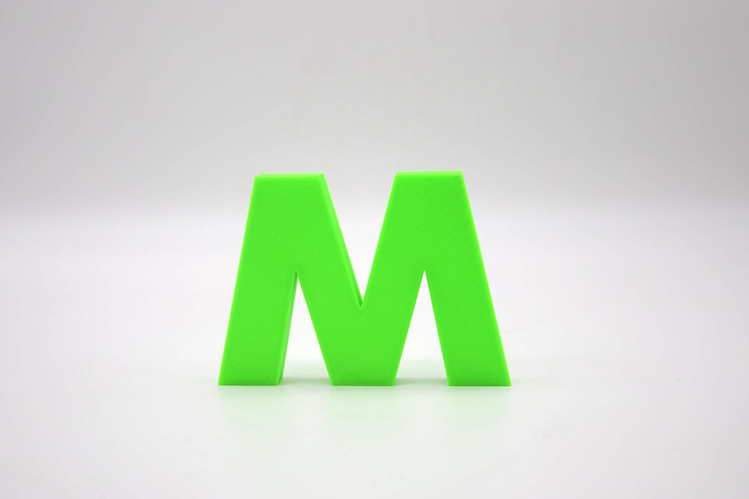 Letra 3D Verde Exterior