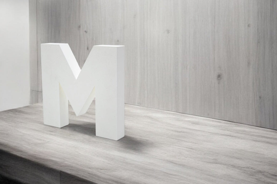 Letra 3D Blanco