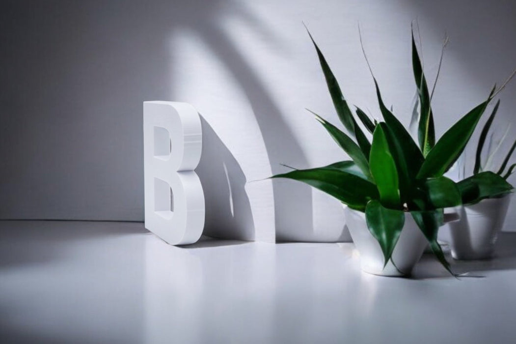 Letra 3D Blanco Exterior