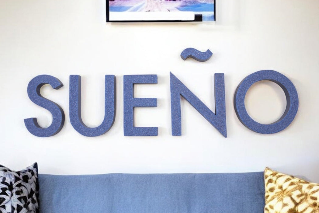 Letra 3D Morado