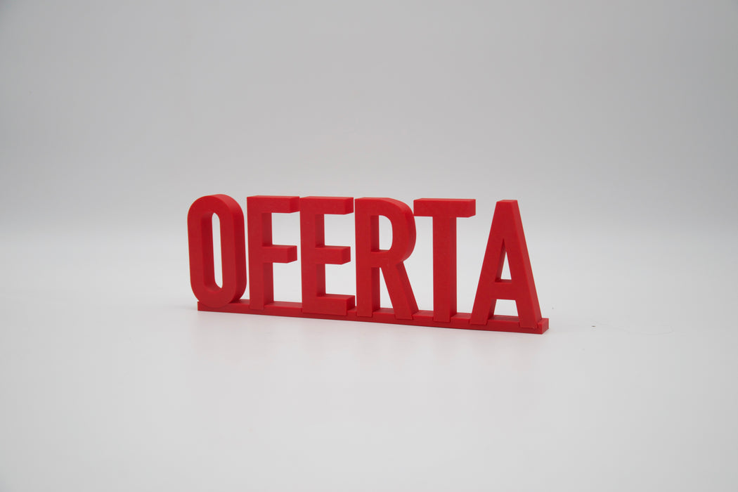 OFERTA Rojo