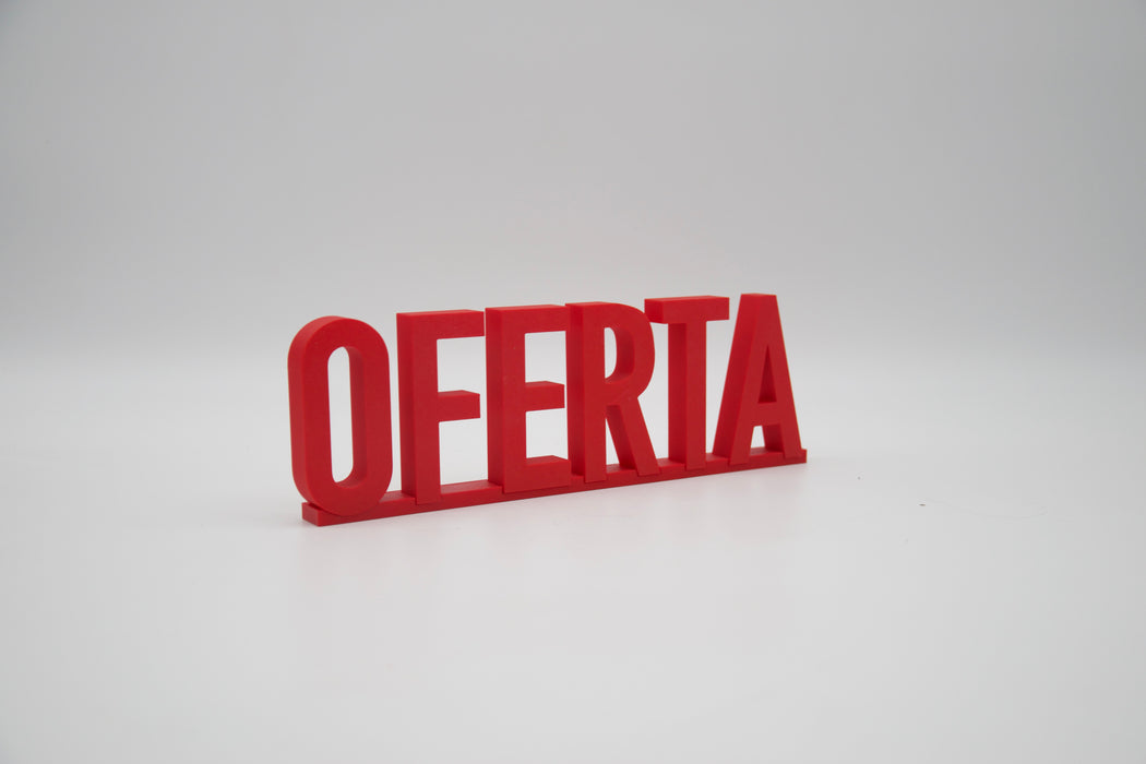 OFERTA Rojo