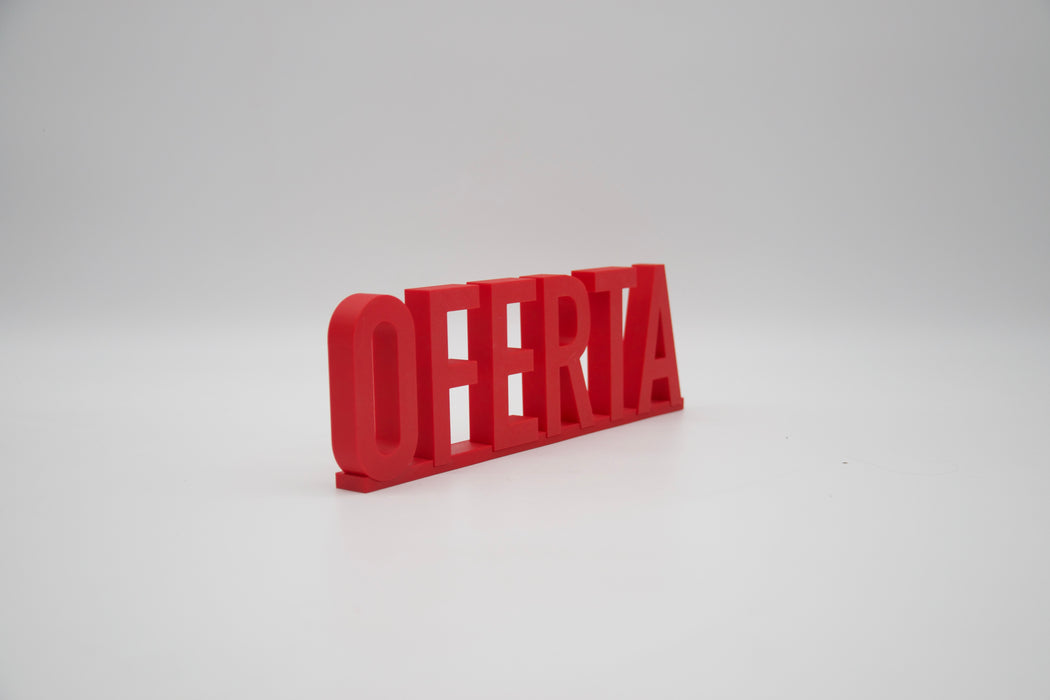 OFERTA Rojo