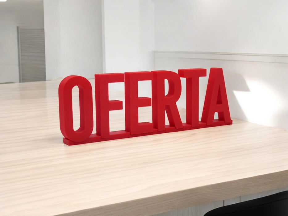 OFERTA Rojo